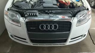 Front Bumper Cover (and Grille) Removal DIY | Audi A4 B7 | How Tos