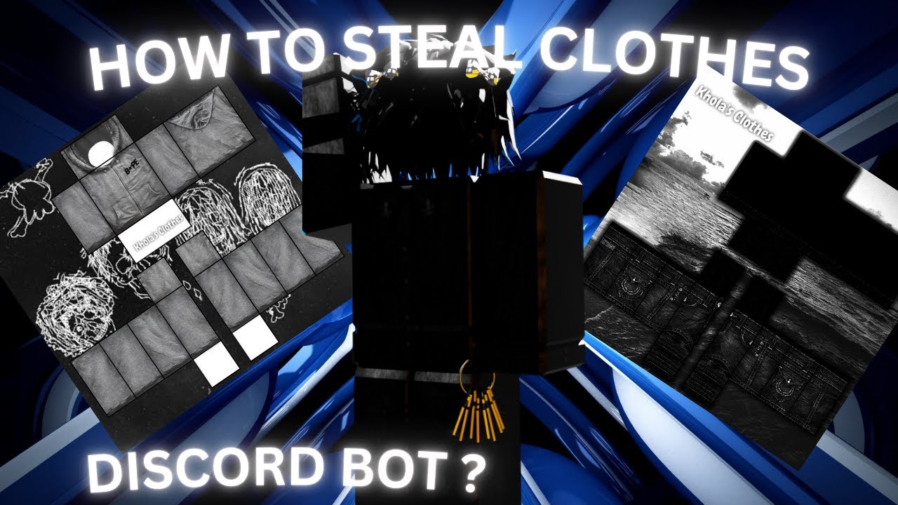 HOW TO STEAL ROBLOX CLOTHES Remove It Watermark Too YouTube 