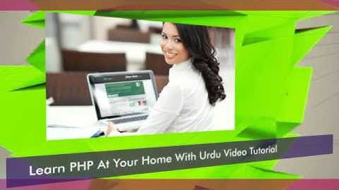 Learn PHP In Urdu Video Tutorial