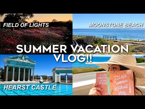 સમર વેકેશન VLOG! 🏝☀️ | હર્સ્ટ કેસલ, સેન્સોરિયો, કેલ પોલી અને વધુ!