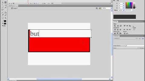 Flash Tutorial Button