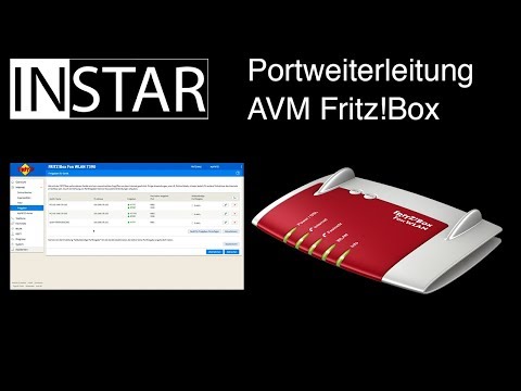 AVM Fritzbox Portweiterleitung / Freigabe einrichten