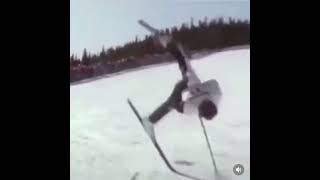 80S Vintage Showmanship Skiing
