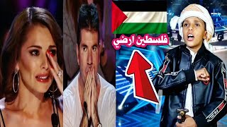 يمني يبكي لجنة تحكيم britain's got talent ويصدمهم بماقاله