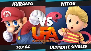 UFA 2023 - Kurama (Mario) Vs. Nitox (Lucas) Smash Ultimate - SSBU