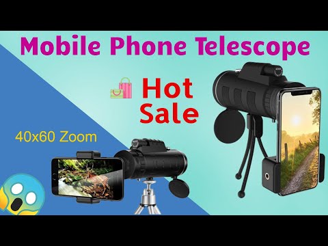 40X60 Zoom Lens For Smartphone, Best Telescope Mobile Phone Lens Purchase Link