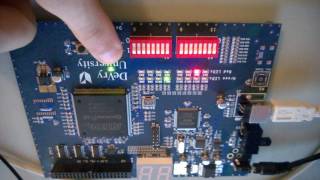 Traffic Light VHDL eSOC Board
