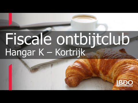 Fiscale ontbijtclub – Kortrijk Hangar K