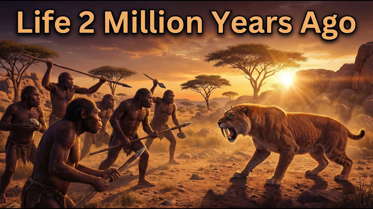 Life 2 Million Years Ago: First Humans vs Nature - YouTube