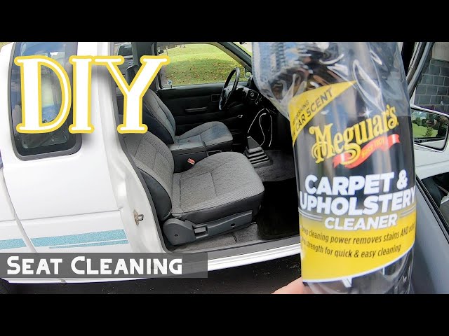 DIY Car Upholstery Cleaner