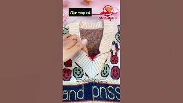 Cách Thu Nhỏ Cổ Áo Chữ V Đơn Giản Tại Nhà – Không Cần Máy May!| Song Anh MK #Phutungmaykhausonganh