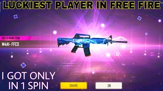 Free Fire One Spin Trick | Free Fire One Spin Trick In Free Fire Weapon Royale | Luckiest Player FF screenshot 5