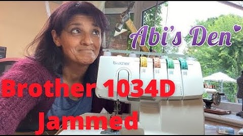 Hoe je een vastgelopen Brother 1034D lockmachine repareert en de timing controleert #AbisDen #loc...