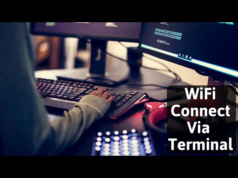 Connect to WiFi using Terminal in Linux