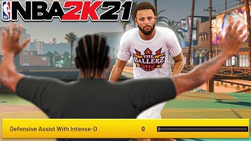 BEST DEFENSIVE SETTINGS IN NBA 2K21! HOW TO NEVER SLIDE!
