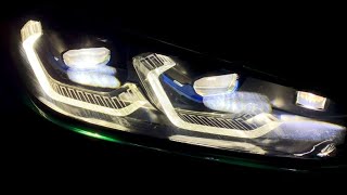 BMW M3 G80 Manual Transmission - Laser Headlights, Backlights  and Interior Lightning at Night