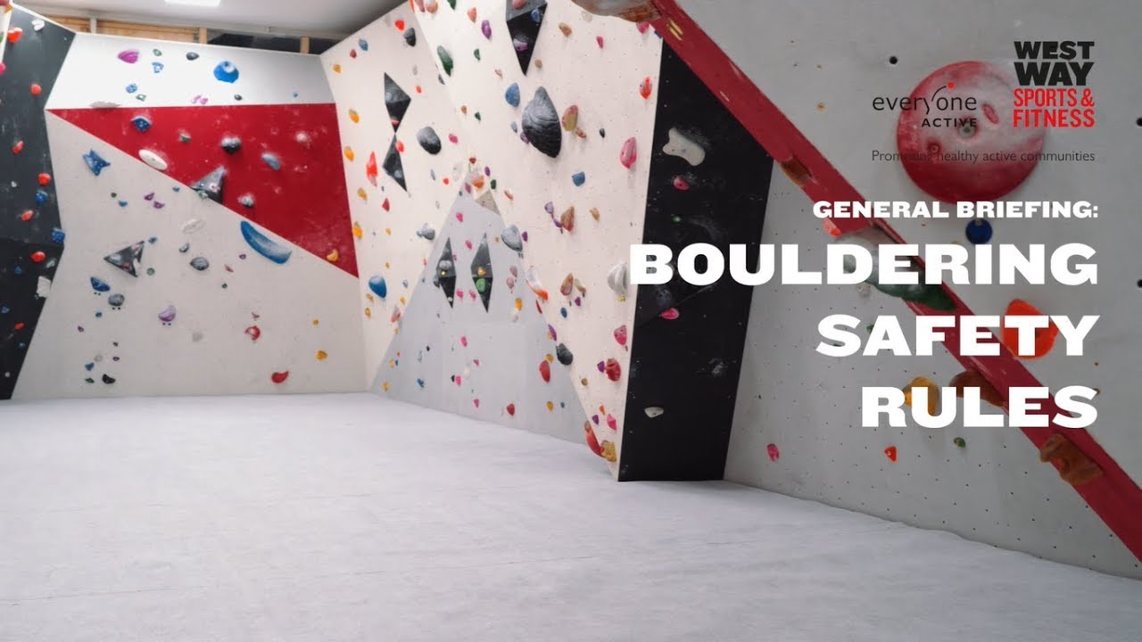 Westway Climbing Casual Bouldering Safety Briefing YouTube