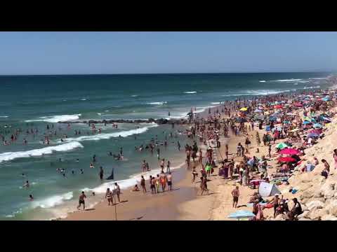 Video Distanciation A La Plage A Lacanau Nous Avons 16 Km De