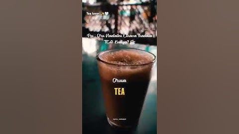 Thumbnail of Tea lover..✨🤍 ||with peelings song #pinky #tamil #songs #love #feelthemusic #subscribe