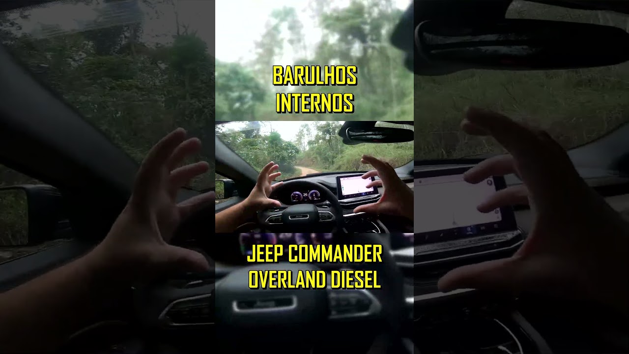 BARULHOS DE ACABAMENTO DO JEEP COMMANDER!!! 
