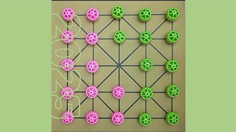 12 beads village style game || 2 player mind game || learn to play