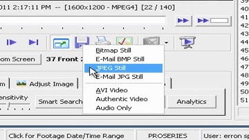 Exporting Video Files in VIGIL