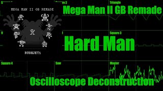 Mega Man II GB Remade - Hard Man - Oscilloscope Deconstruction