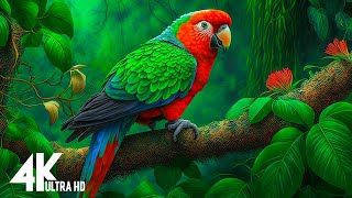 SUPER COLORFUL ANIMALS  4K ULTRA HD  With Nature Sounds (Colorfully Dynamic)