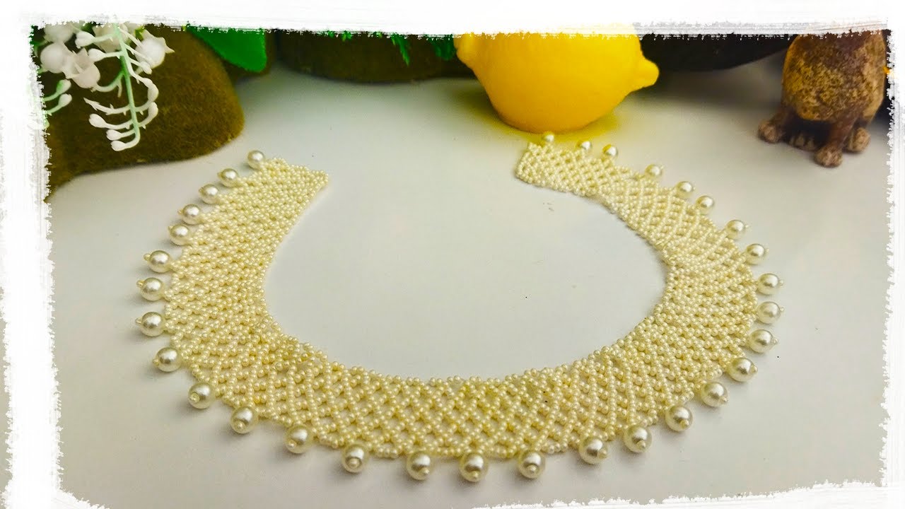 DIY ПРОСТОЕ и ЛЕГКОЕ ЛЕТНЕЕ КОЛЬЕ из бисера.