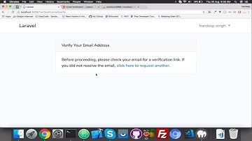 Laravel 5.7 || Email Verification || Laravel tutorial for beginners
