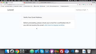 Laravel 5.7 || Email Verification || Laravel tutorial for beginners