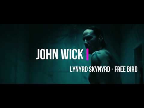JOHN WICK -  FREE BIRD by  Lnyrd Skynyrd ( MV)
