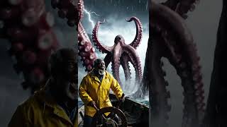 #imagination #octopus #attack #sea #old #boat #man