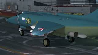 Flightgear - Wip - Yak 38 Takeoff