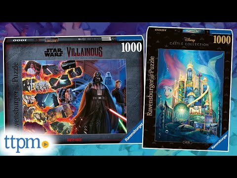 Star Wars Villainous and Disney Castle Collection Puzzles - YouTube