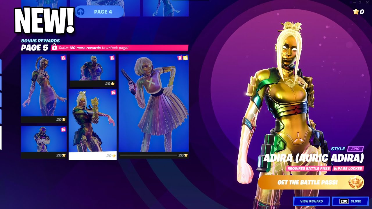 *NEW* Battle Pass Super Level Styles & Bonus Rewards in Fortnite Chapter 3 Season 3