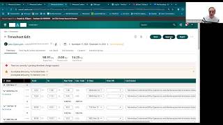 Managers - How to Review & Approve Timesheets