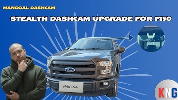 Mangoal F150 Dashcam Install | OEM-Style Hidden Dash Cam for 2015–2020 Ford F150
