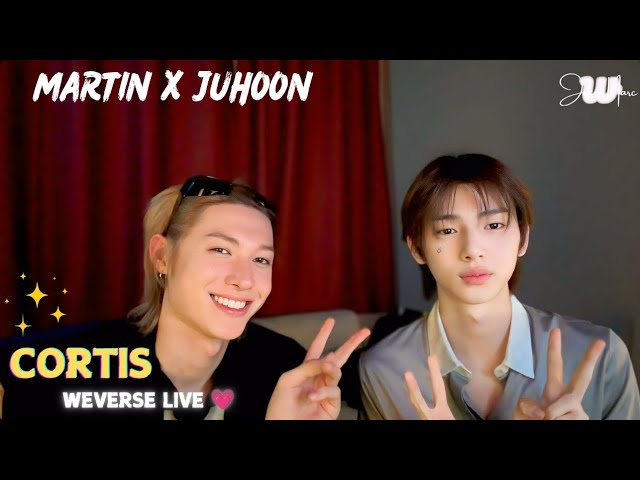 ✨(ALL SUB) CORTIS MARTIN and JUHOON WEVERSE LIVE 🐢🦒💓(06.13.26) #weverselive #weverse #cortis
