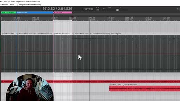 Working with regions in Reaper. Creating and arranging.