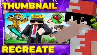 How to Make Professional Minecraft Thumbnails like SenpaiSpider