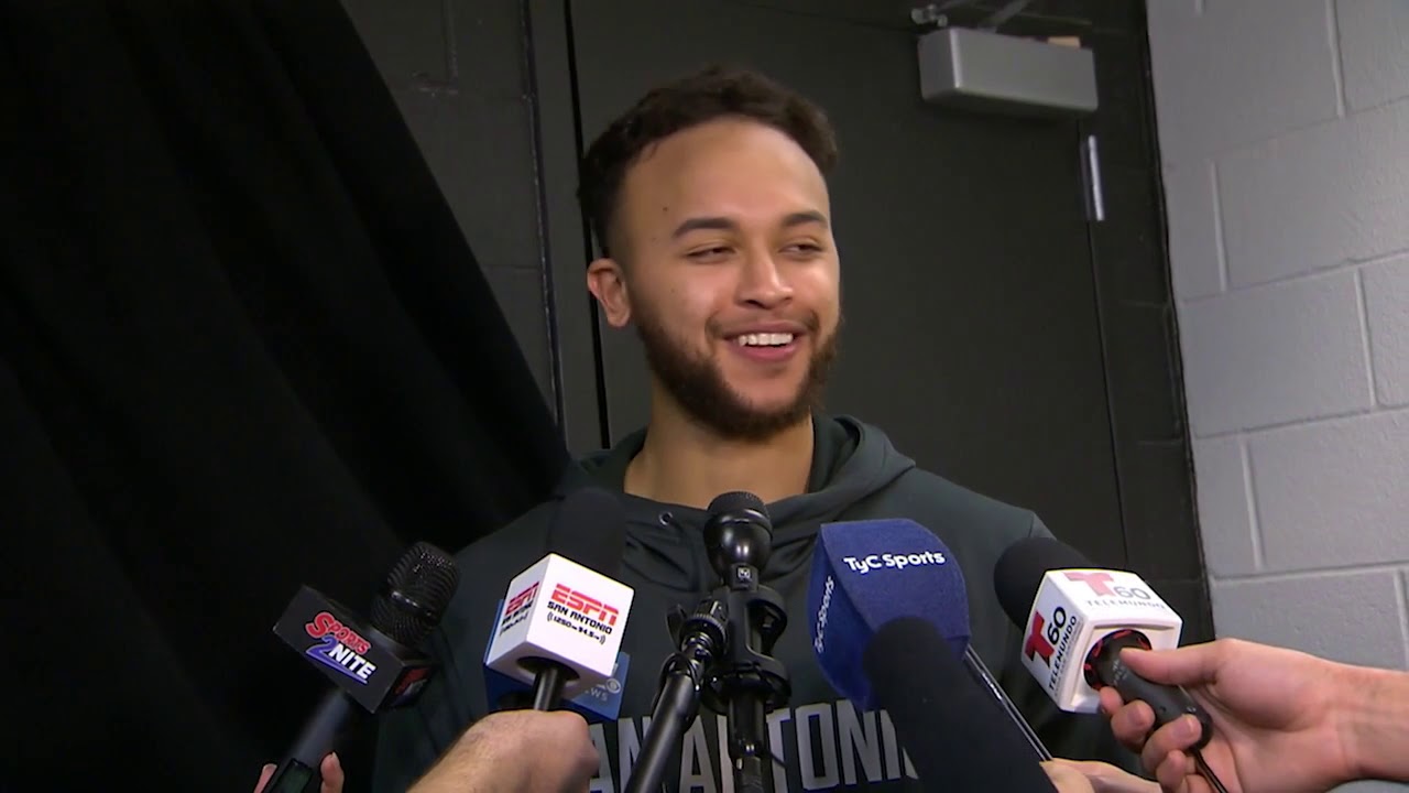 Kyle Anderson Postgame Interview / Spurs vs Wizards