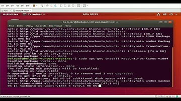 Cara merubah Tampilan Ubuntu ke Tampilan Mac OS