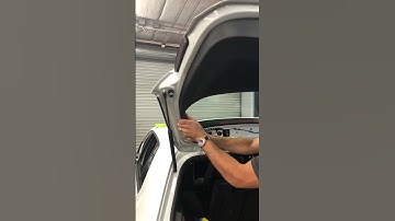 How to Remove the Molding on a 2016 VW GTI Back Hatch
