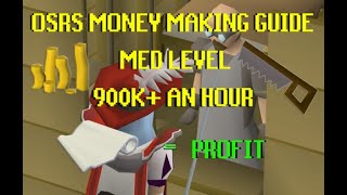 How to Get Rich Off Bolts of Cloth | Med Level Money Making Method | Old School Runescape [OSRS]
