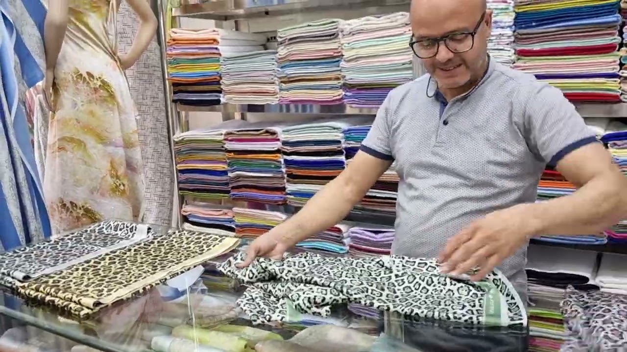 جديد في اثواب كوتون ساتيني + حرير نمر