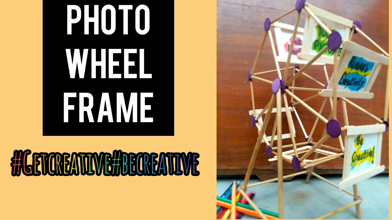 Wheel frame/Photo frame/Rolling frame for photos YouTube