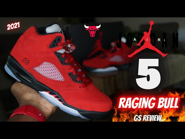 EARLY LOOK!! JORDAN 5 RAGING BULL 