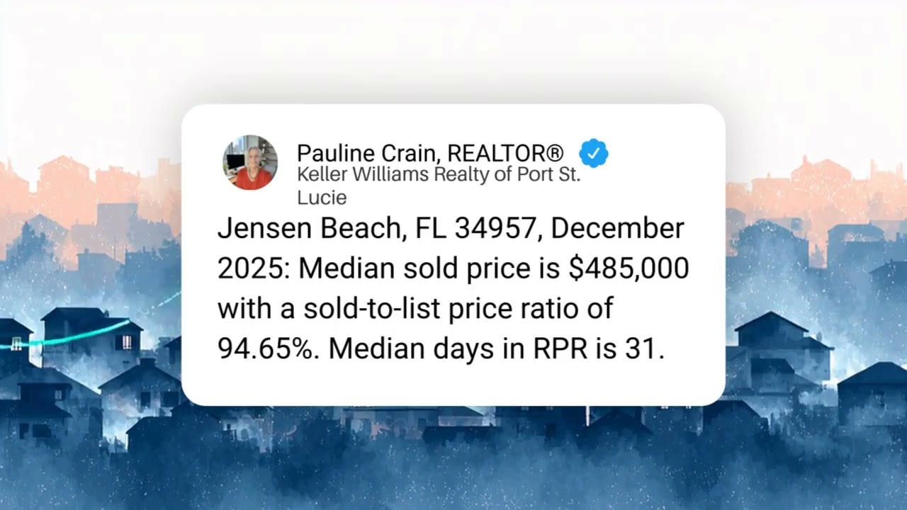 Here are the latest housing market statistics for Jensen Beach FL 34957!