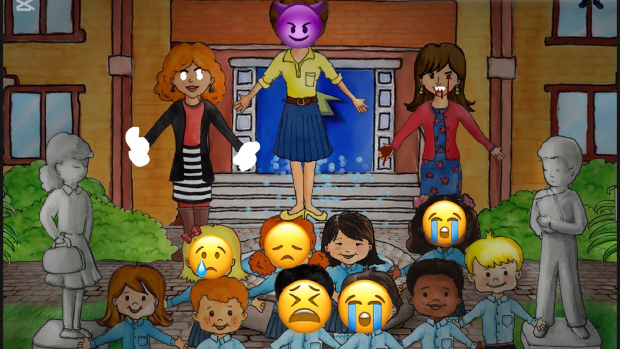 My play home plus- nightmare school episode 1￼😢
